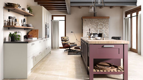 Islay Smooth Painted Porcelain & Wild Orchid