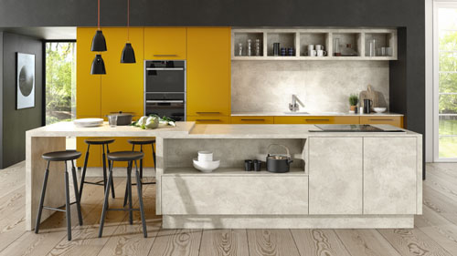 Lucido Yellow Gloss & Chalk Ceramic